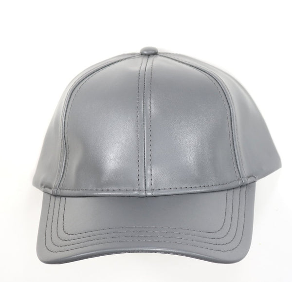 CC Leather Ball Cap