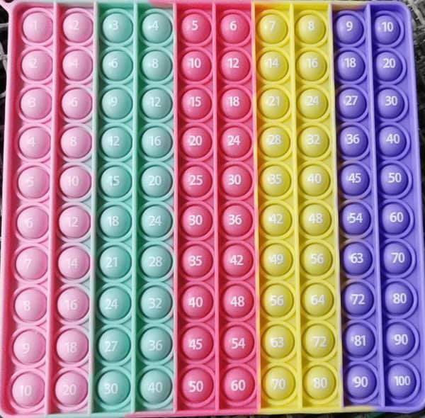 8107 Multiplication Learning Tool Fidget Toy