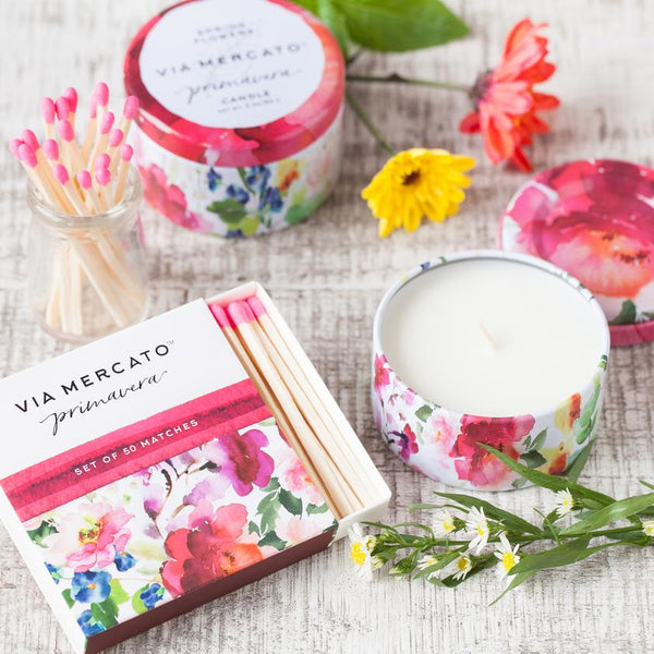 25113 Via Mercato Primavera Vela de 3 Oz - Flores de Primavera