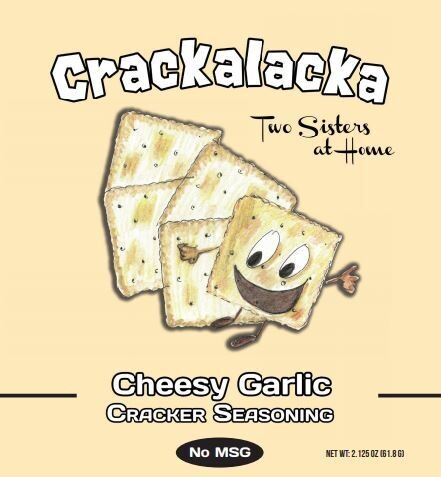 Two Sisters at Home Cheesy Garlic Cracker Seasoning