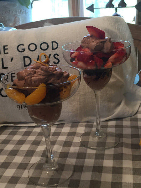 Two Sisters at Home OP's Chocolate Dip