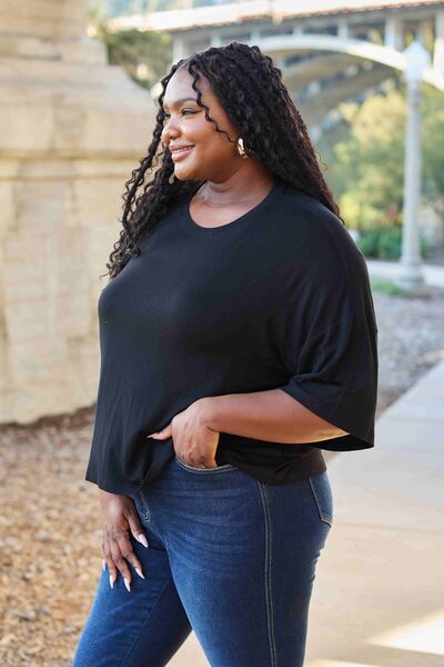 Kit Round Neck Drop Shoulder T-Shirt - ONLINE EXCLUSIVE!