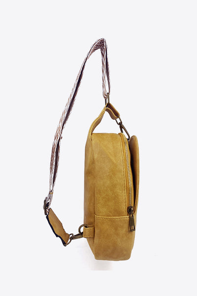 Adjustable Strap PU Leather Sling Bag - ONLINE EXCLUSIVE!