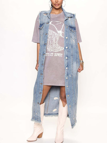 Romie Hooded Linen Jacket/Duster