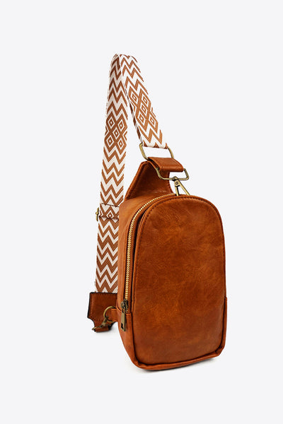 Adjustable Strap PU Leather Sling Bag - ONLINE EXCLUSIVE!