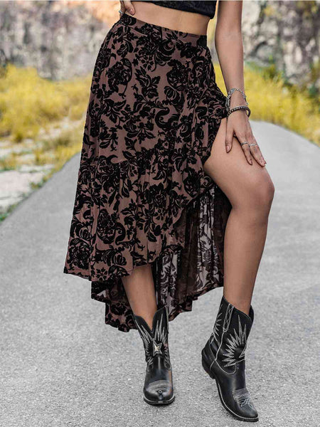 Cassidy Black Aztec Print Mesh Bodycon Dress