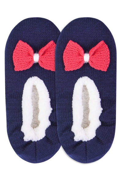 40301 Pantuflas acogedoras con forro de sherpa