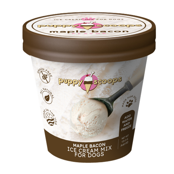 Puppy Scoops Ice Cream Mix - Maple Bacon 4.65 oz