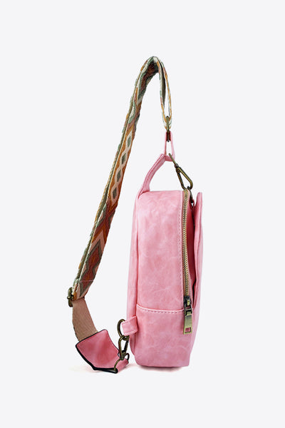 Adjustable Strap PU Leather Sling Bag - ONLINE EXCLUSIVE!