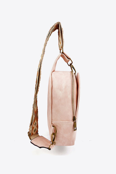 Adjustable Strap PU Leather Sling Bag - ONLINE EXCLUSIVE!