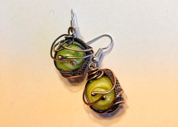 Pendientes EAR7 Guisantes en una Vaina