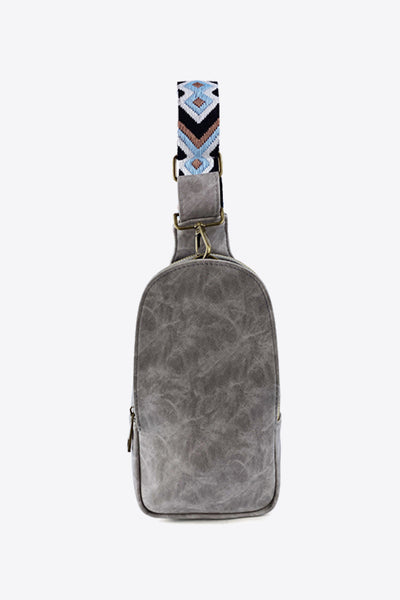 Adjustable Strap PU Leather Sling Bag - ONLINE EXCLUSIVE!