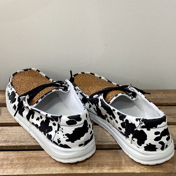 Zapatillas con estampado de vaca y estampado de vaca Gypsy Jazz Luma de Very G