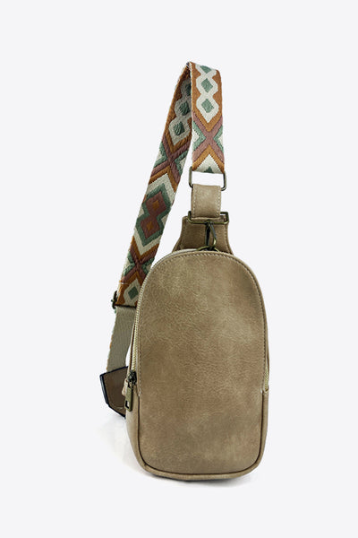 Adjustable Strap PU Leather Sling Bag - ONLINE EXCLUSIVE!