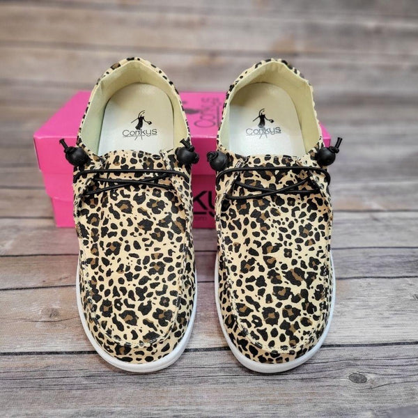 510127 Corky's Leopard Kayak Shoe