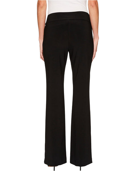 P-25 Krazy Larry Black Boot Cut Microfiber Pants