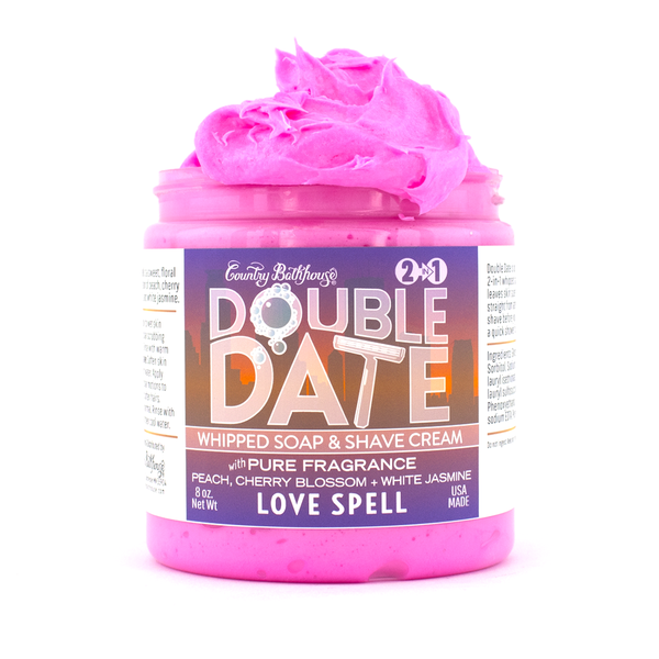 69562 Double Date Whipped Soap and Shave - Love Spell