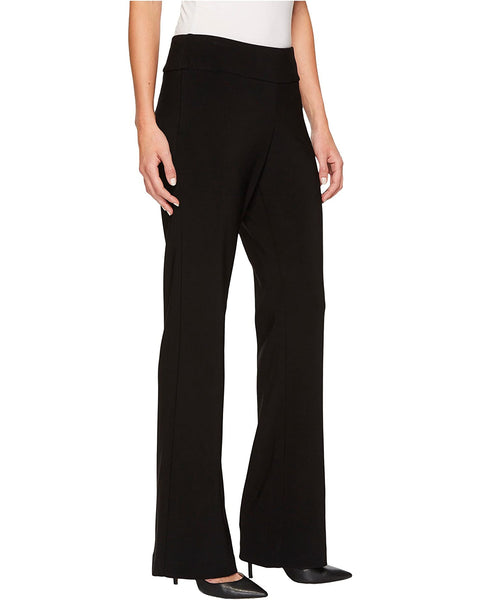 P-25 Krazy Larry Black Boot Cut Microfiber Pants