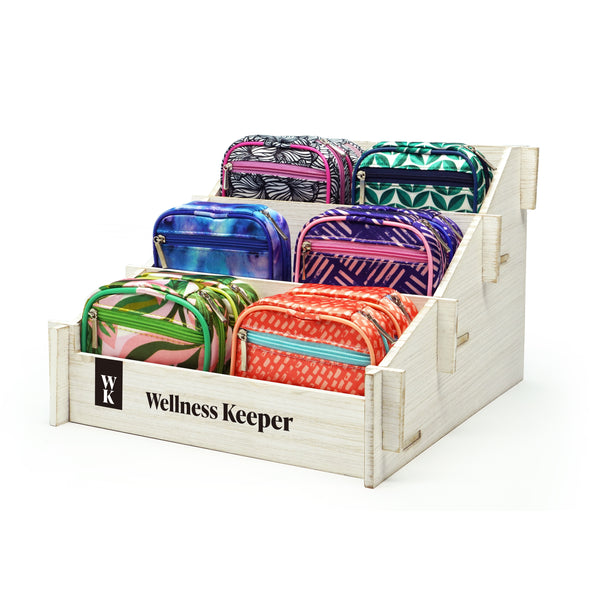 47768 Wellness Keeper Zippered Pill & Vitamin Case