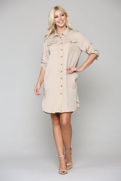 Taylor Tencel Tunic Dress