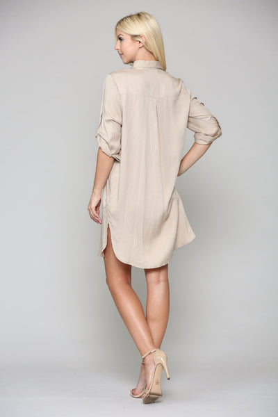 Taylor Tencel Tunic Dress