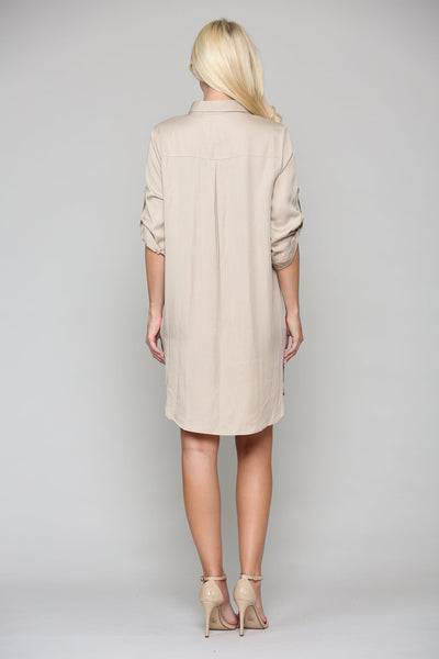Taylor Tencel Tunic Dress
