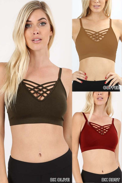 6661 Bridget Adjustable Bralette - Reg & Plus!