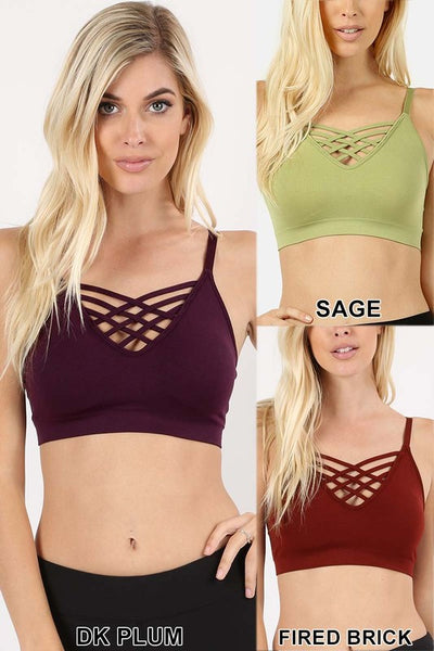 6661 Bridget Adjustable Bralette - Reg & Plus!