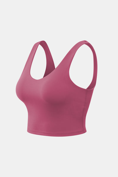 Camiseta sin mangas activa con cuello redondo y corta Nellie - ¡EXCLUSIVO EN LÍNEA!