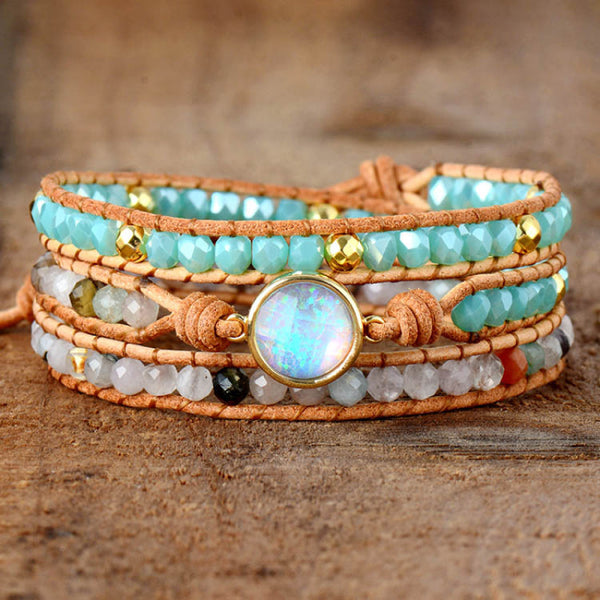 Opal Beaded Layered Bracelet - ONLINE EXCLUSIVE!