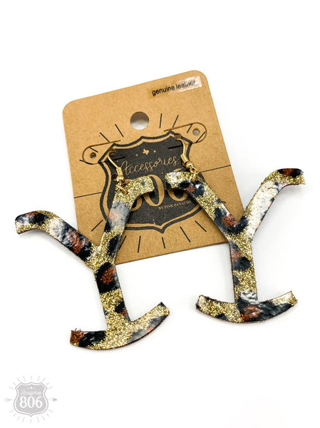 806056 Yellowstone Glitter Earrings