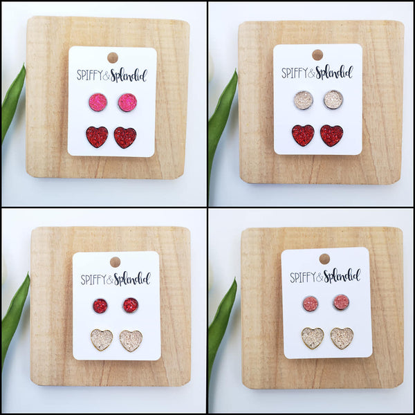 750 Arabella Double Druzy Earrings