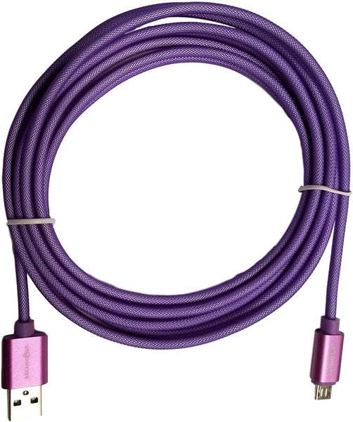PAN1 Micro USB Basan 10 Foot Charging Cord with Lifetime Replacement Warranty,Military Grade