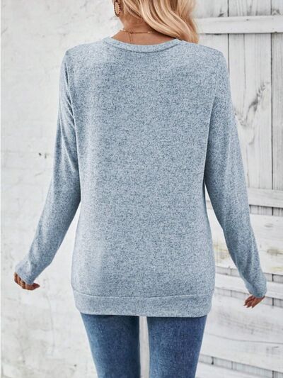 Round Neck Long Sleeve T-Shirt - ONLINE EXCLUSIVE!