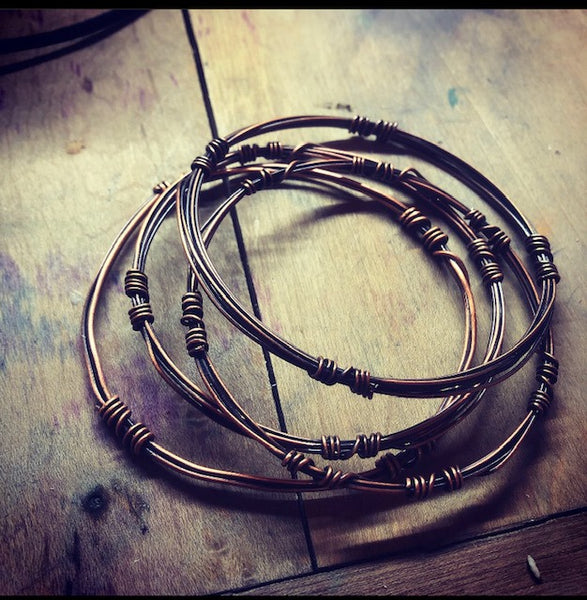 0715 Catie Twist Bangle Bracelets