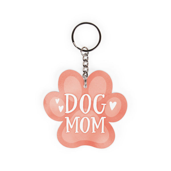 AKC0018 Dog Mom Acrylic Keychain