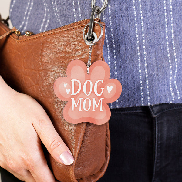 AKC0018 Dog Mom Acrylic Keychain
