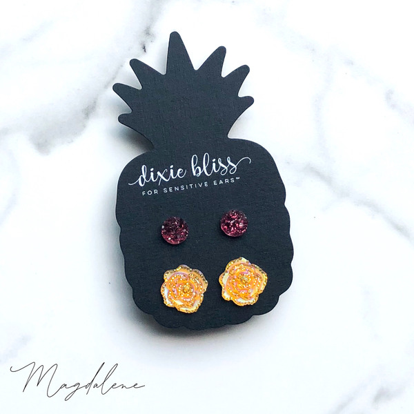 1464 Magdalene Earrings by Dixie Bliss