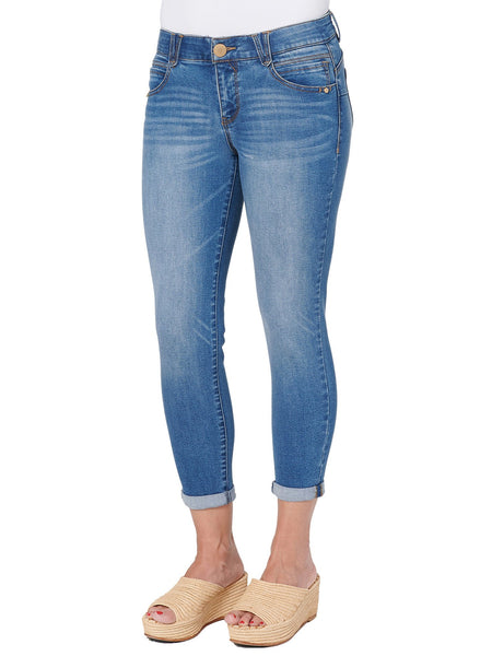 WKE1176VO Rosa Ab-Solution Tobillo Skimmer - Regular y Plus Democracy Capri