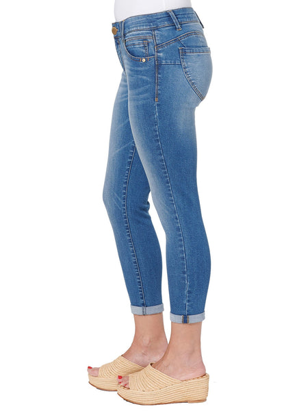 WKE1176VO Rosa Ab-Solution Tobillo Skimmer - Regular y Plus Democracy Capri