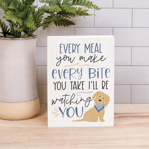 BHB0603 Every Meal You Make - Humorous Barnhouse Wood Block Decor