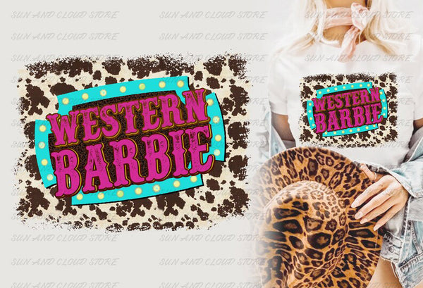 16842 Betty Western Barbie Graphic T-Shirt
