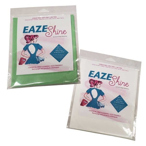 44930 Eaze Shine Streak Free Spot Free Lint Free Chemical Free Cleaning Cloth