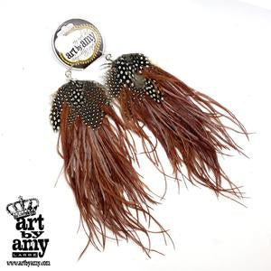0630 Gabby Guiness Earrings by Amy Labbe