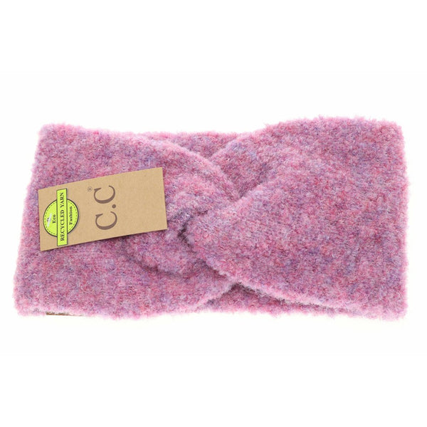 3000 Shearling Yarn Twisted Head Wrap by C.C. Beanie