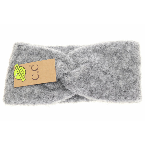 3000 Shearling Yarn Twisted Head Wrap by C.C. Beanie