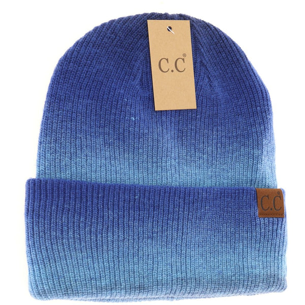 2076 Unisex Ombre Cuffed C.C. Beanie