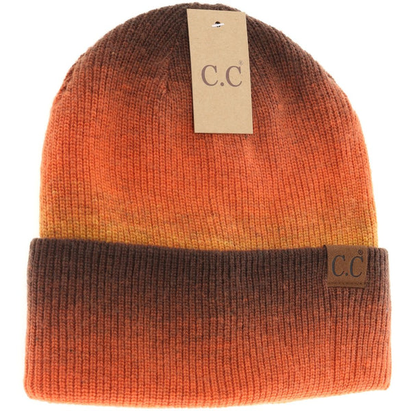 2076 Unisex Ombre Cuffed C.C. Beanie