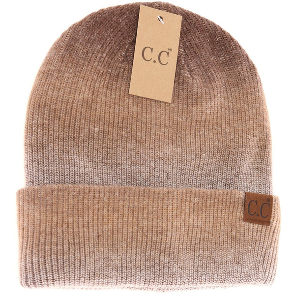 2076 Unisex Ombre Cuffed C.C. Beanie