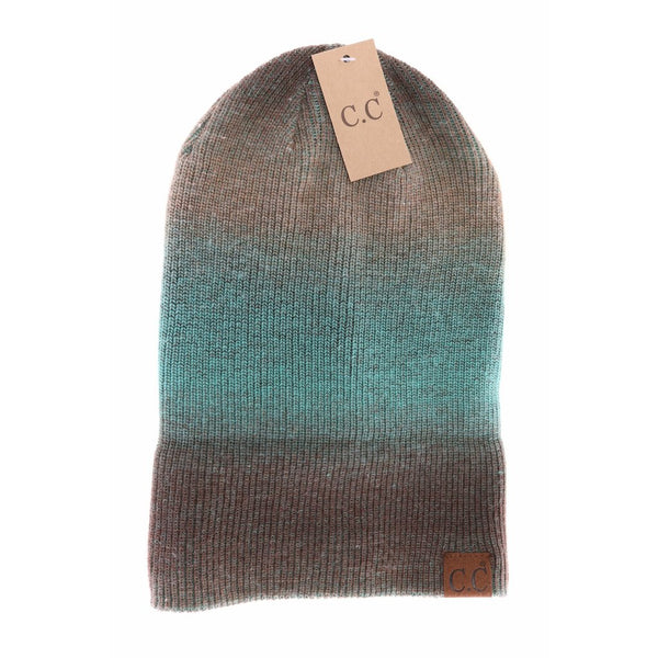 2076 Unisex Ombre Cuffed C.C. Beanie